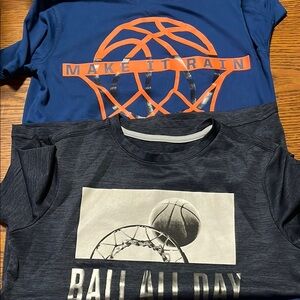 Old Navy Blue and Black Short Sleeve Tees